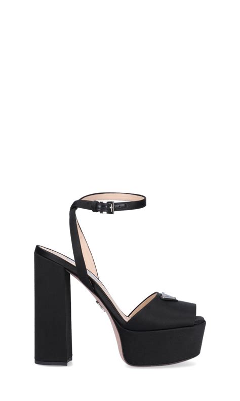 sandali prada plteau|prada platform sandals.